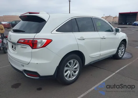 2017 Acura Rdx Technology Acurawatch Plus Packages/W/Technology Package z USA, uszkodzony, nr VIN 5J8TB3H5XHL003850
